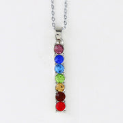 7 Chakra Crystal Healing Pendant Necklace