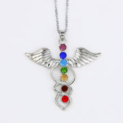 7 Chakra Crystal Healing Pendant Necklace