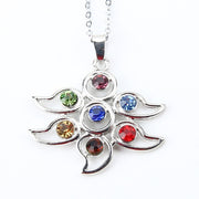 7 Chakra Crystal Healing Pendant Necklace