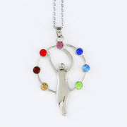7 Chakra Crystal Healing Pendant Necklace