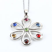 7 Chakra Crystal Healing Pendant Necklace
