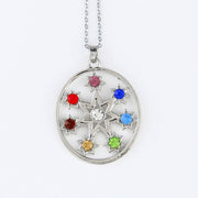 7 Chakra Crystal Healing Pendant Necklace