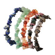 Irregular Chips Natural Stone Bracelet Asymmetry Beads Crystal Quartz