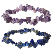 Irregular Chips Natural Stone Bracelet Asymmetry Beads Crystal Quartz